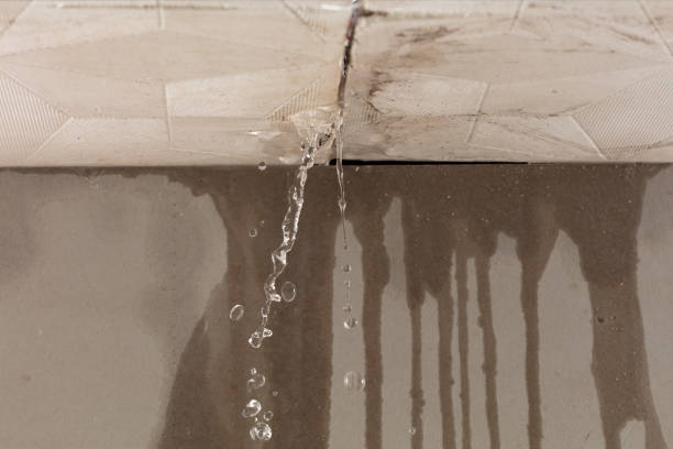 Professional Burst Pipe Cleanup technician working in Galesville, MD